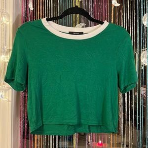 Cropped shirt from Forever 21